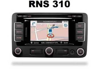 Polskie menu polski lektor Mapa VW RNS 310 V12 Nowość VW Golf Skoda Seat Łó