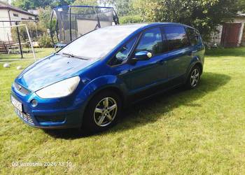 Bardzo zadbany Ford S-MAX 2.0 145 KM Titanium, 7 miejsc, panorama, hak...