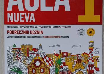 Aula Nueva 1 Podręcznik J. hiszpański + Zeszyt ćwiczeń Aula Nueva 1