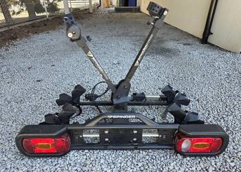 Bagażnik rowerowy ( uchylny ) na 2 rowery na hak-kompletny