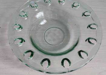 Patera misa szklana Couronne Co. Ribbon Recycled Glass Serving Bowl