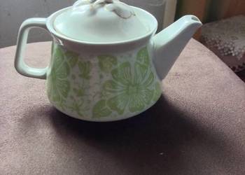 Dzbanuszek porcelana do herbaty LUBIANA z  okresu PRL-u