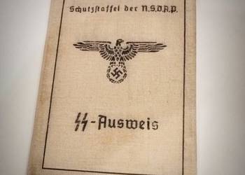 SS ausweis NSDAP - kolekcjonerska legitymacja 1940