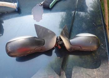 Lusterko zewnętrzne prawe lewe srebrne elektryka Peugeot 206
