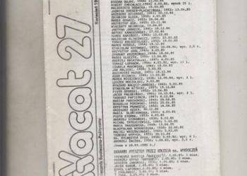 Vacat Miesięcznik Społeczno - Polityczny  nr 27 kwiecień 198