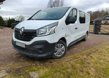 Renault Trafic long L2H1 brygadówka 6-osobowy pełna opcja