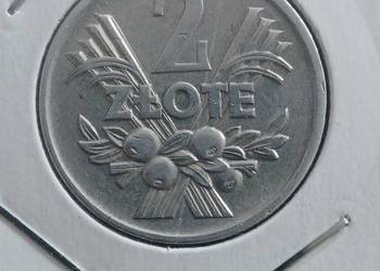 2 Złote - Jagody 1970 r. -wypukła data