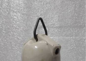 Porcelanowa oprawka retro do powieszenia na żarówkę E27