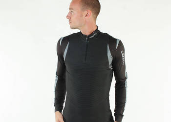 czarna bluzka xs 34 CRAFT! z Norwegii stójka zamek