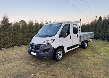 Fiat Ducato Lift 2,2 MJT 120KM Doka 7 osób Klima Navi Paka Skrzynia