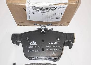 KLOCKI HAMULCOWE 5Q0698451N TYLNE VW AUDI NOWE ORYGINALNE