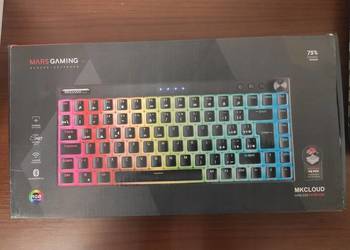 Klawiatura bezprzewodowa Mars Gaming MkCloud – RGB