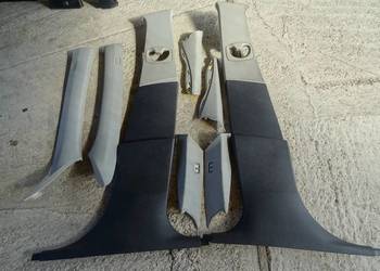 BMW E60 E61 tapicerka wykładzina boczek listwa słupek dekor panel