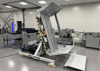 Obracarka do palet Toppy Twister 1000 AJ Silver h=2000