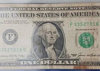 1 $ USA 1985 r. - men. F - Atlanta Georgia