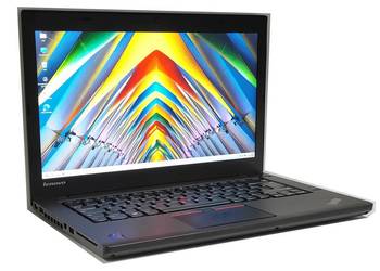 Laptop Lenovo T450 Intel i5-5300u 8GB Win11 SSD-256GB 14" Gwar-3m Lublin