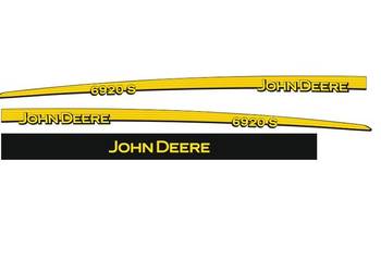 Naklejki John Deere 6920s i inne modele super mocne laminowane zamienniki