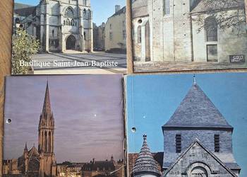 Chaumont, Caen, Cote-d'Or, Chatillon-sur-Indre 4 szt