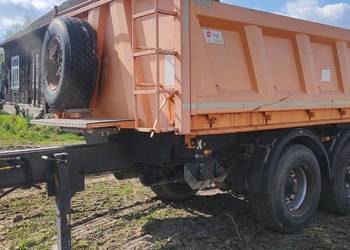 Przyczepa Tandem Budowlana wywrotka