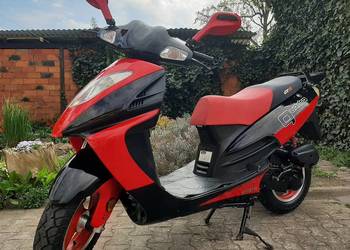 Mega zadbany skuter Zipp Quadra Quantum 50ccm 2t 2008r 3658km 75km/h