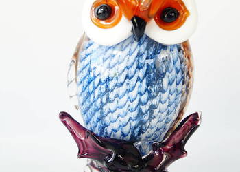 Figurka Murano style SOWA SYMBOL MĄDROŚCI Figurka Murano style SOWA SYMBOL MĄDROŚCI
