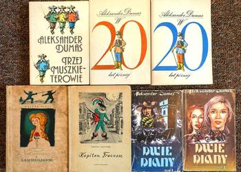 Zestaw literatura płaszcza i szpady : Dumas , Scott , Gautier