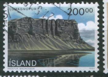 Zn. Islandia Mi 732 kas  1990