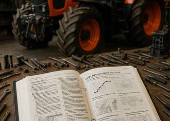 Instrukcja napraw do ciągnika KUBOTA serii M7-131 M7-151 M7-171 J POL!