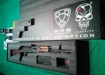 Karabinek ASG AK74-metal/drewno -NOWY na Gwarancji
