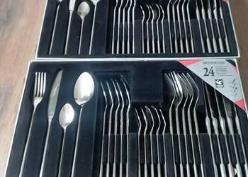 Sztućce Monogram 24szt(6kpl) x2