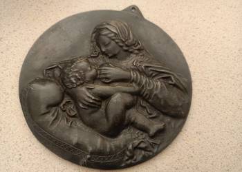 Medal duży Matka Boska z Dzieciątkiem