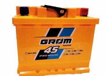 Akumulator Grom Racing 45Ah 450A EN PRAWY PLUS