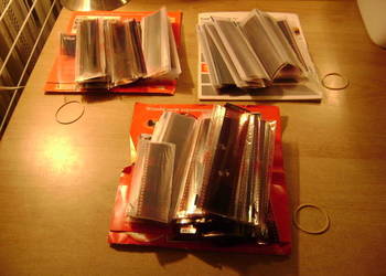 Starocie z PRL Aparat fotograficzny Zestaw 580 klatek negatywów kolorowych