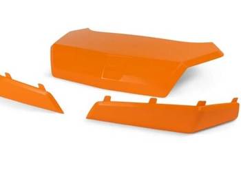 Nakładka panel kufra 124L trunk box orange crush BRP 715006123 QUADZIOREK