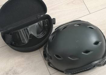 OKAZJA! Komplet gogle taktyczne BOLLE i chełm/kask taktyczny
