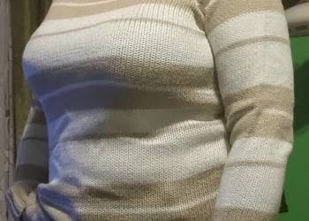 Sweter golf ciepły OKAY rozm. XL