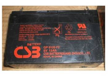 Batería 6V 12Ah C20 CSB GP6120 F2