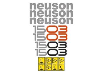 Naklejki oklejenie NEUSON 1503 Zamiennik