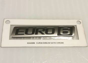 Emblemat EURO 6 SATIN CHROME  Volvo Truck