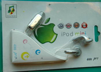 słuchawki z regulacją  głośności  ipod mini 400pro nowe