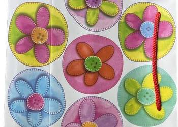 Kolorowa Torebka Prezentowa z Kwiatowym Wzorem - Idealna dla Dziewczyn i N…