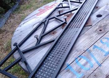 Wieszak ścienny metalowy nowoczesny duży