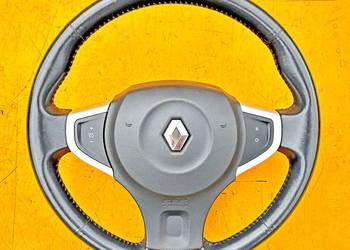 RENAULT KOLEOS I KIEROWNICA KOMPLETNA SKÓRA FABRYCZNA
