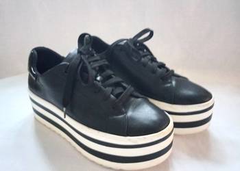 Buty damskie Czarne r. 40 Platforma stan bdb