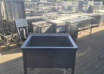 SOLIDNY ZLEW BASEN 1 KOMOROWY 90/70/85 GŁĘBOKA KOMORA 40CM
