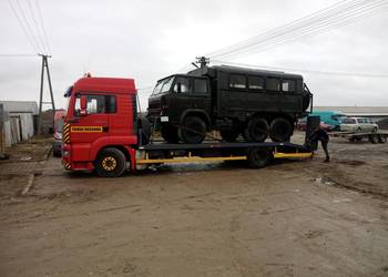Man TGA 18.390 pomoc drogowa pojazd specjalny