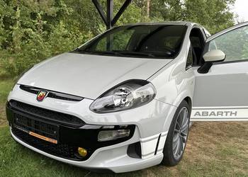 Abarth Punto Evo szary piękny Włoch