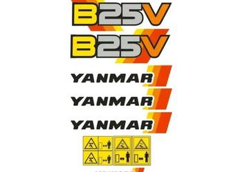 Naklejki oklejenie YANMAR B25V Zamiennik