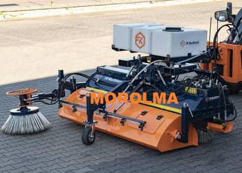 Zamiatarka komunalna przemysłowa do ulic placów magazynów FK MACHINERY 2,3m