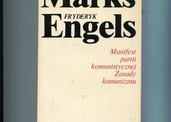 Manifest partii komunistycznej Zasady komunizmu Marks Engels